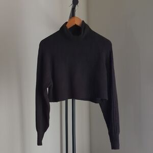 All Saints Cropped Turtleneck Sweater